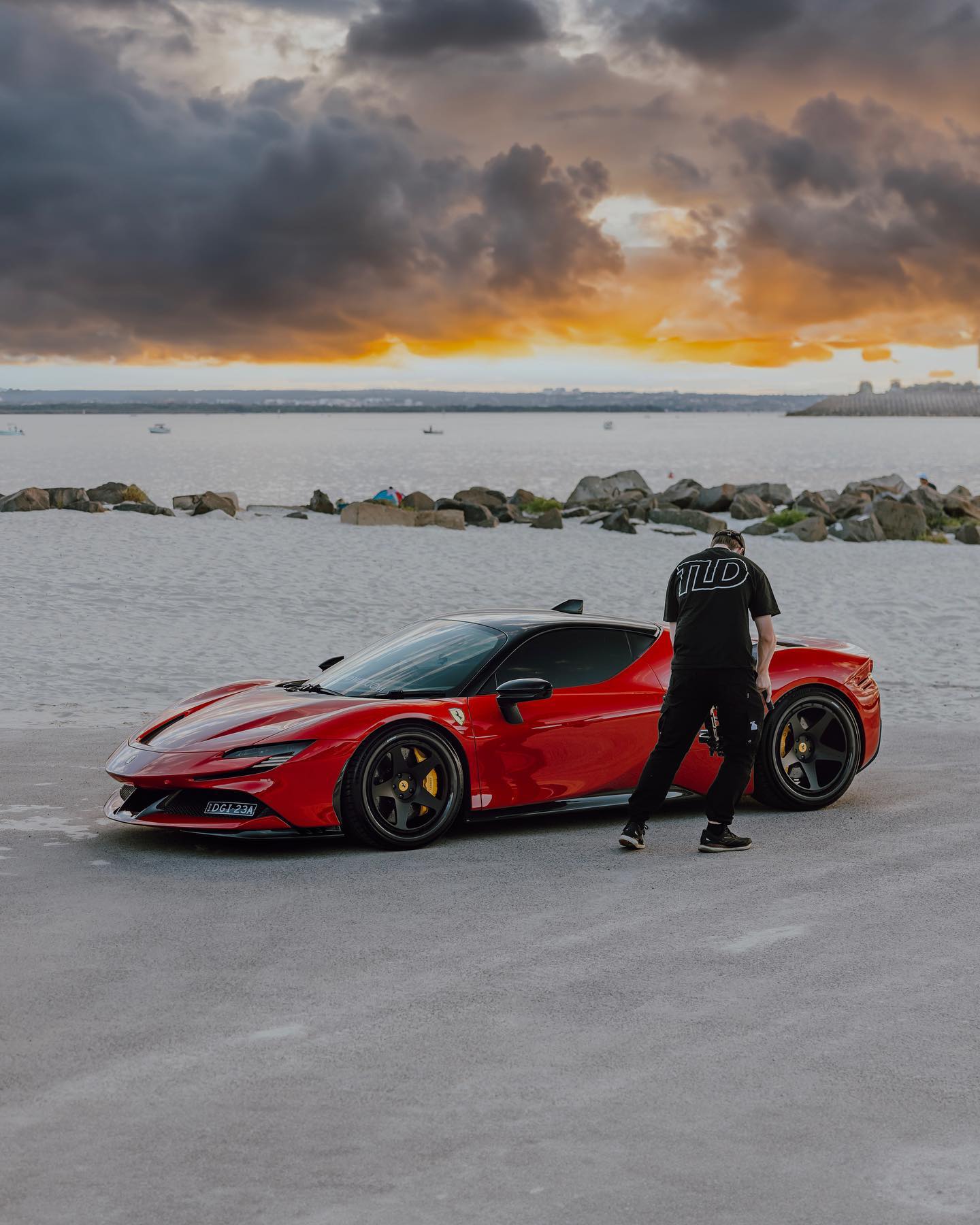 THE-LOWDOWN Presents The Low and Wide; Modified Ferrari SF90 – Shock ...
