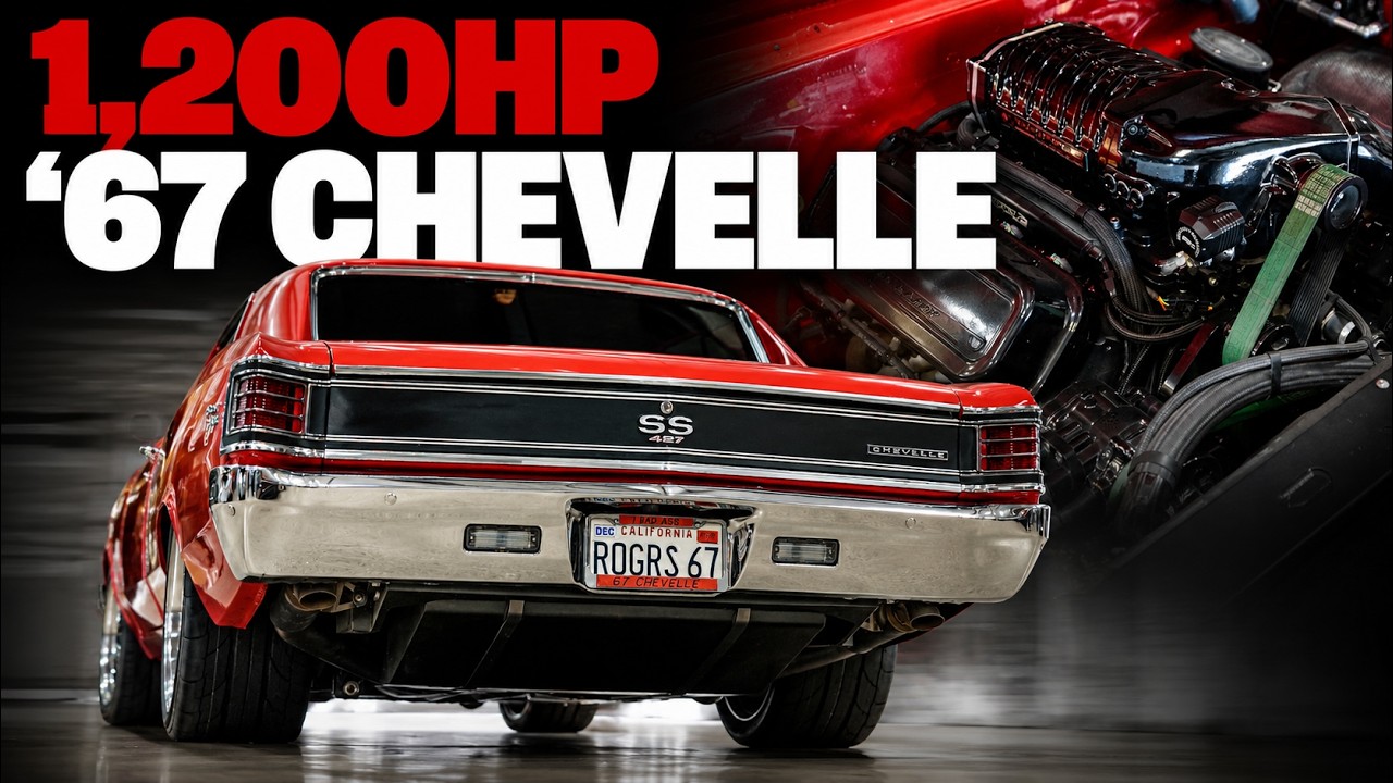1,200HP SUPERCHARGED ’67 Chevelle Restomod – Shock Mansion